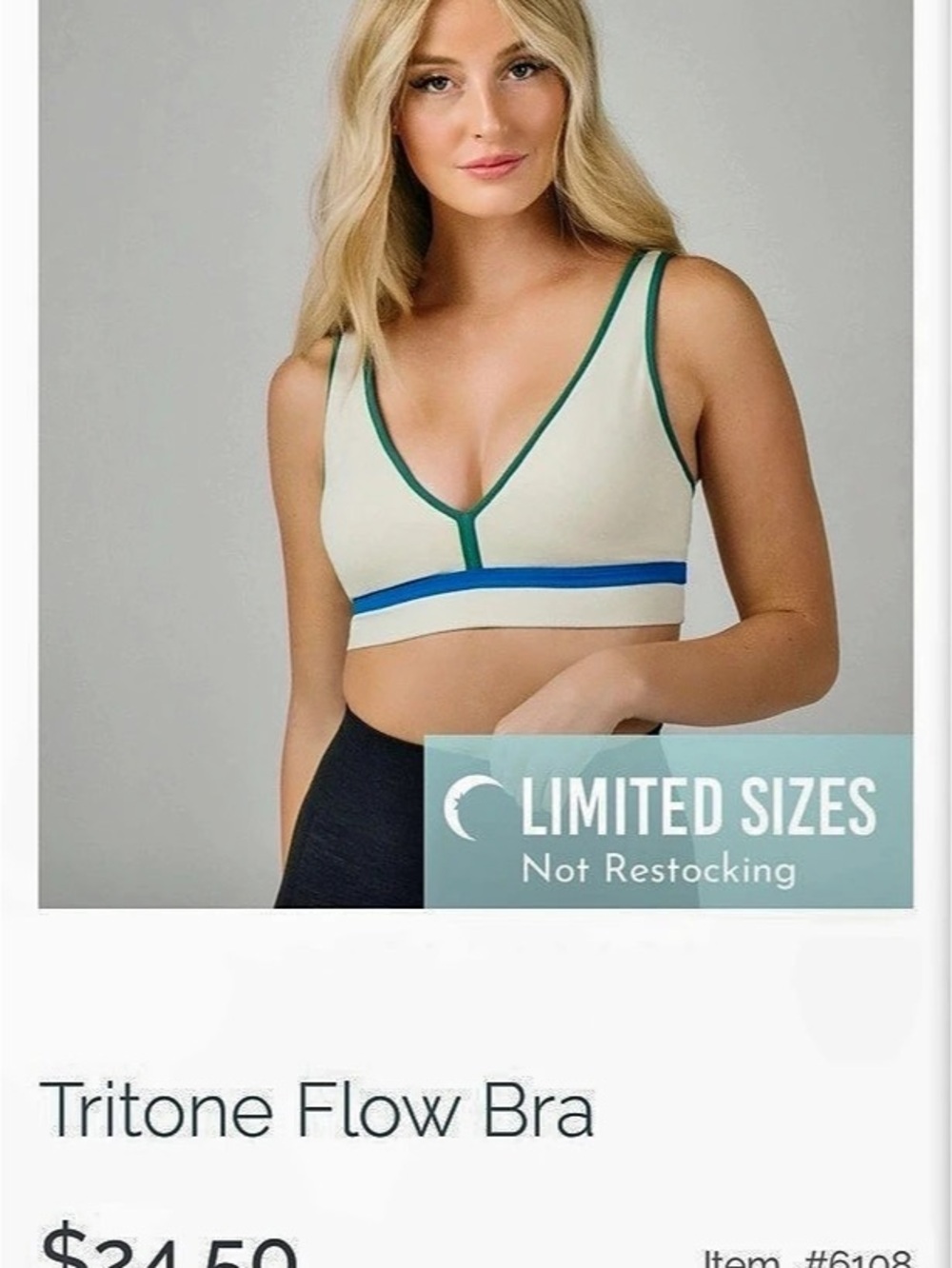 Zyia Tritone Flow Bra